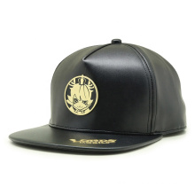 High Quality Hats For Sale baseball cap Custom Embroidery Leather Snapback Cap